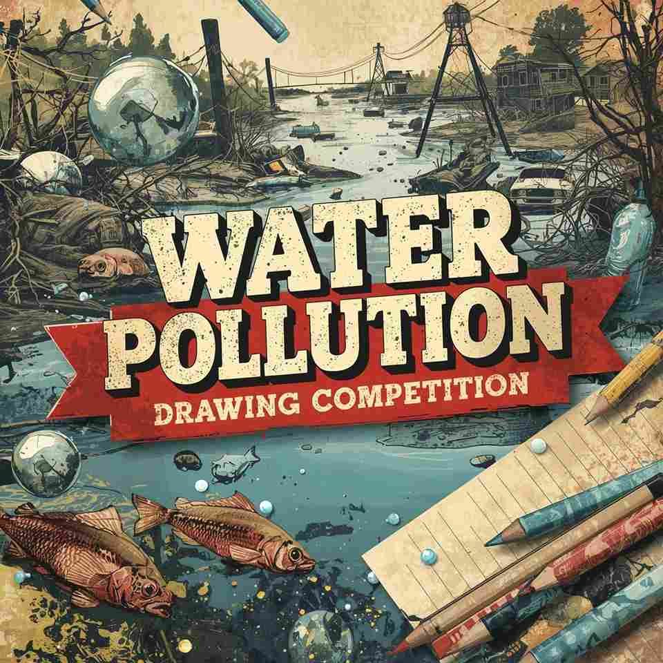 Water Pollution Drawing Competition